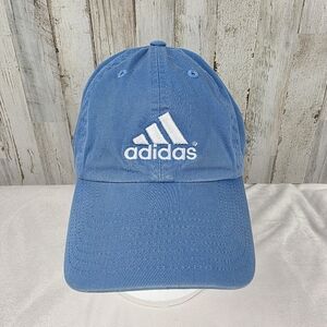 Adidas Blue Cotton Baseball Cap OSFA